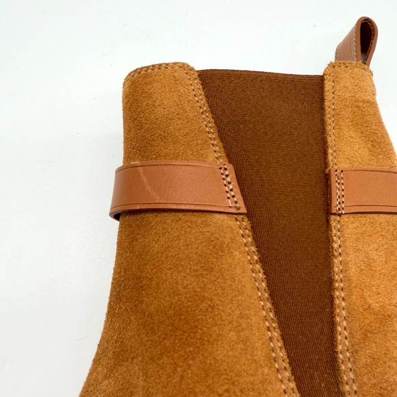 Zadig & Voltaire Tyler Cecilia Boots Women 37 Brown Suede Western Buckle Pointed - Picture 11 of 12